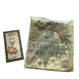 Persephone Book Sleeve and Keychain Set
